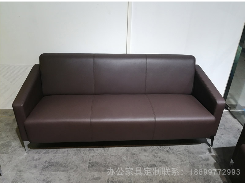 真皮办公沙发